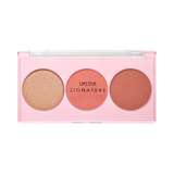 Zignature Maxx Cover Blush & Highlight Palette # 02 Dewy Moon