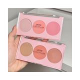 Zignature Maxx Cover Blush & Highlight Palette # 02 Dewy Moon