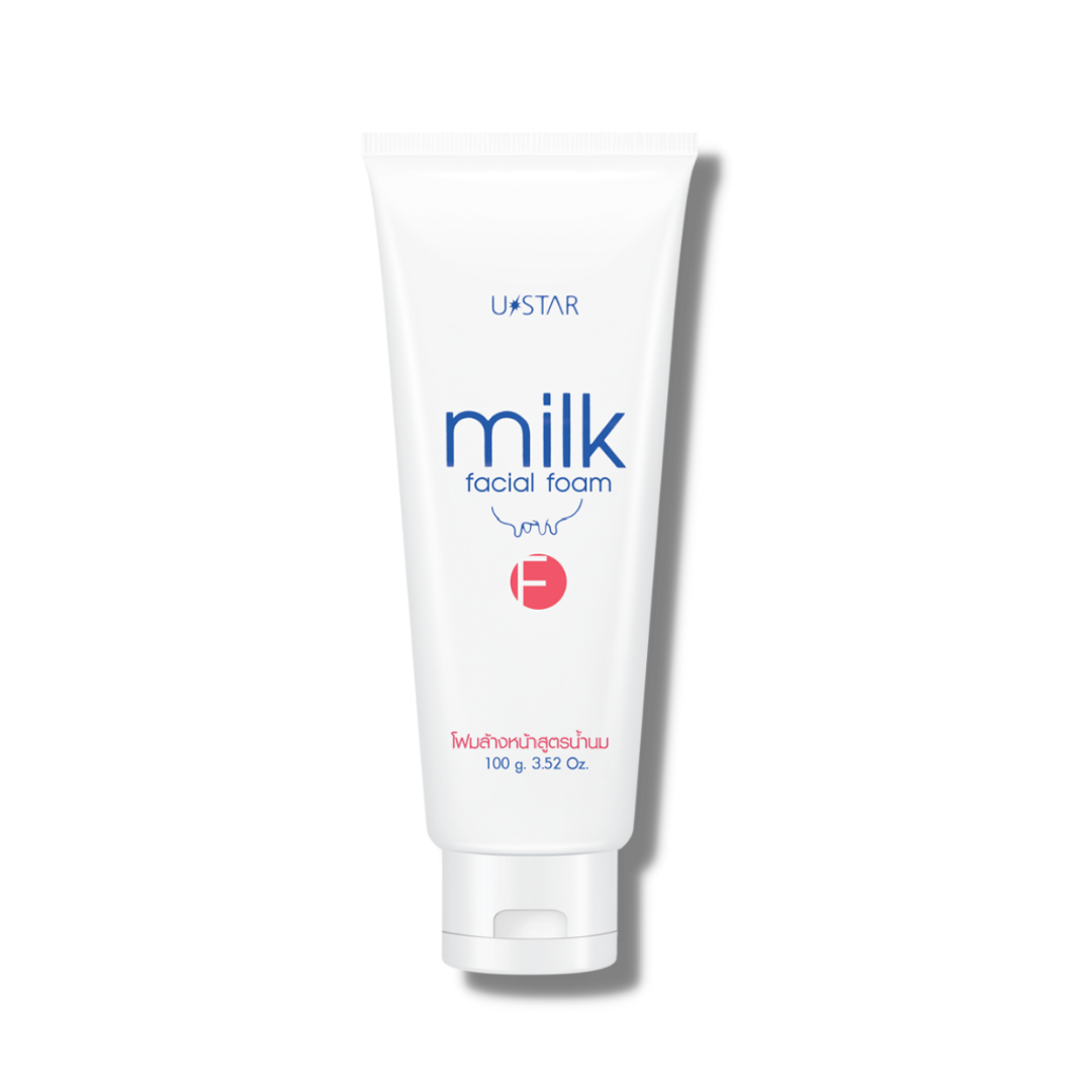 Milk Facial Foam (100g) UStar Cosmetics