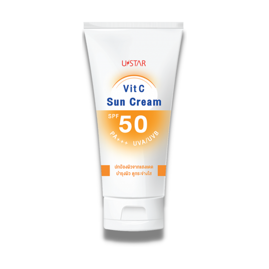 Vit C Sun Cream SPF50 PA+++ (50g) UStar Cosmetics