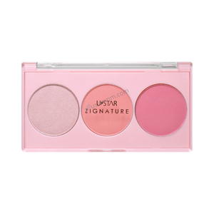 Zignature Maxx Cover Blush & Highlight Palette # 01 Pitch Moon