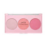 Zignature Maxx Cover Blush & Highlight Palette # 01 Pitch Moon