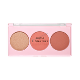 Zignature Maxx Cover Blush & Highlight Palette # 02 Dewy Moon