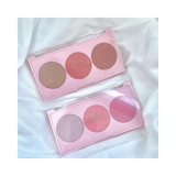 Zignature Maxx Cover Blush & Highlight Palette # 01 Pitch Moon