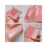 Zignature Maxx Cover Duo Blusher #Coral Glow