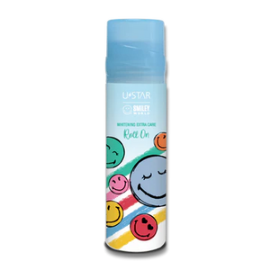 (FOC) Smiley World Whitening Extra Care Roll On #Cool Happy (75ml)