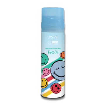 (FOC) Smiley World Whitening Extra Care Roll On #Cool Happy (75ml)