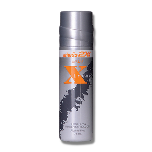 Quick Dry & Whitening Roll On #X Treme (75ml)
