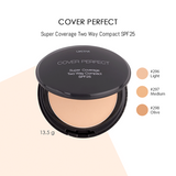 Cover Perfect Super Coverage Two Way Compact SPF25 #296 Light