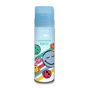 Smiley World Whitening Extra Care Roll On #Cool Happy (75ml)