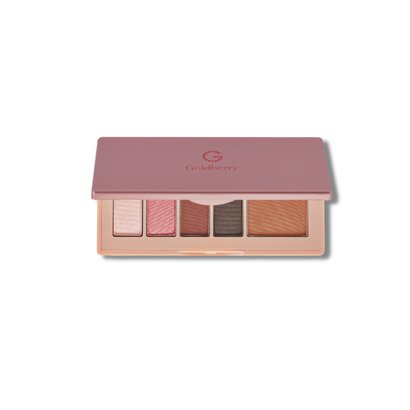 Goldberry Simplify Eye & Hilight Contour Palette #02 Simple Pink