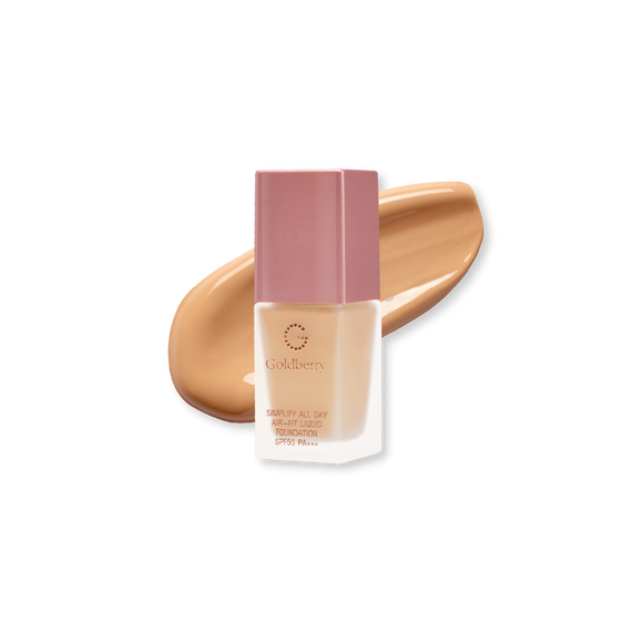 Goldberry Simplify All Day Air-fit Liquid  Foundation SPF50 PA+++ #01 Natural Beige